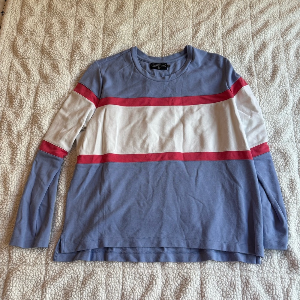 Duffield Lane colorblock sweatshirt